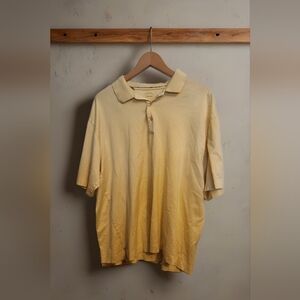 Cutter & Buck Men's Cream Polo Shirt